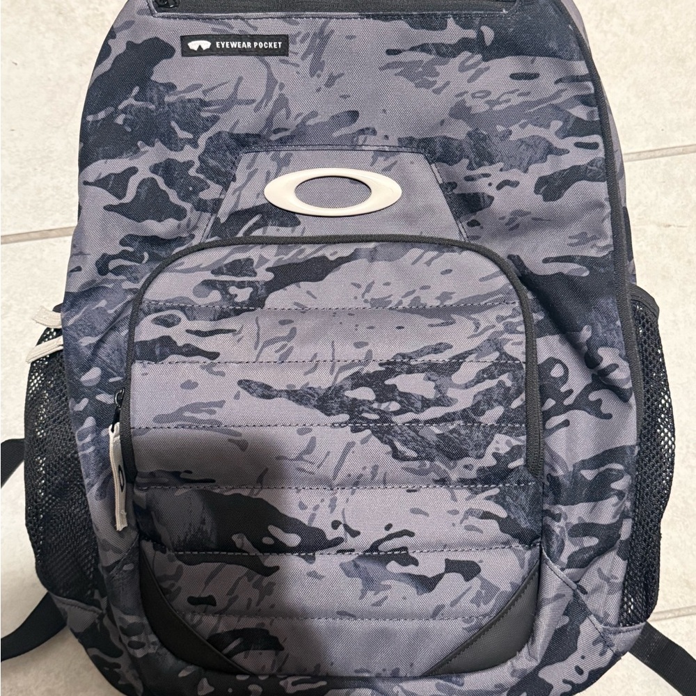 Oakley Urban Camo Backpack in Black and Gray